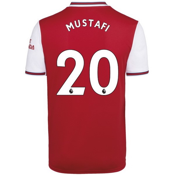 Camiseta Arsenal NO.20 Mustafi 1ª Kit 2019 2020 Rojo
